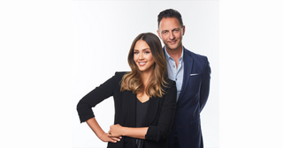 founder and CEO of The Honest Company standing together